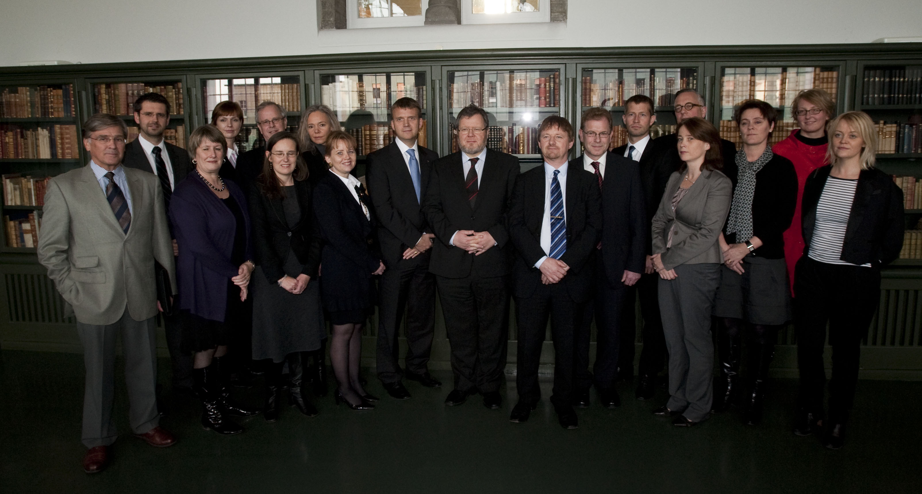 Frá fyrsta fundi samninganefndar Íslands í Þjóðmenningarhúsinu 11. nóvember 2009. Frá fyrsta fundi samninganefndar Íslands í Þjóðmenningarhúsinu 11. nóvember 2009.